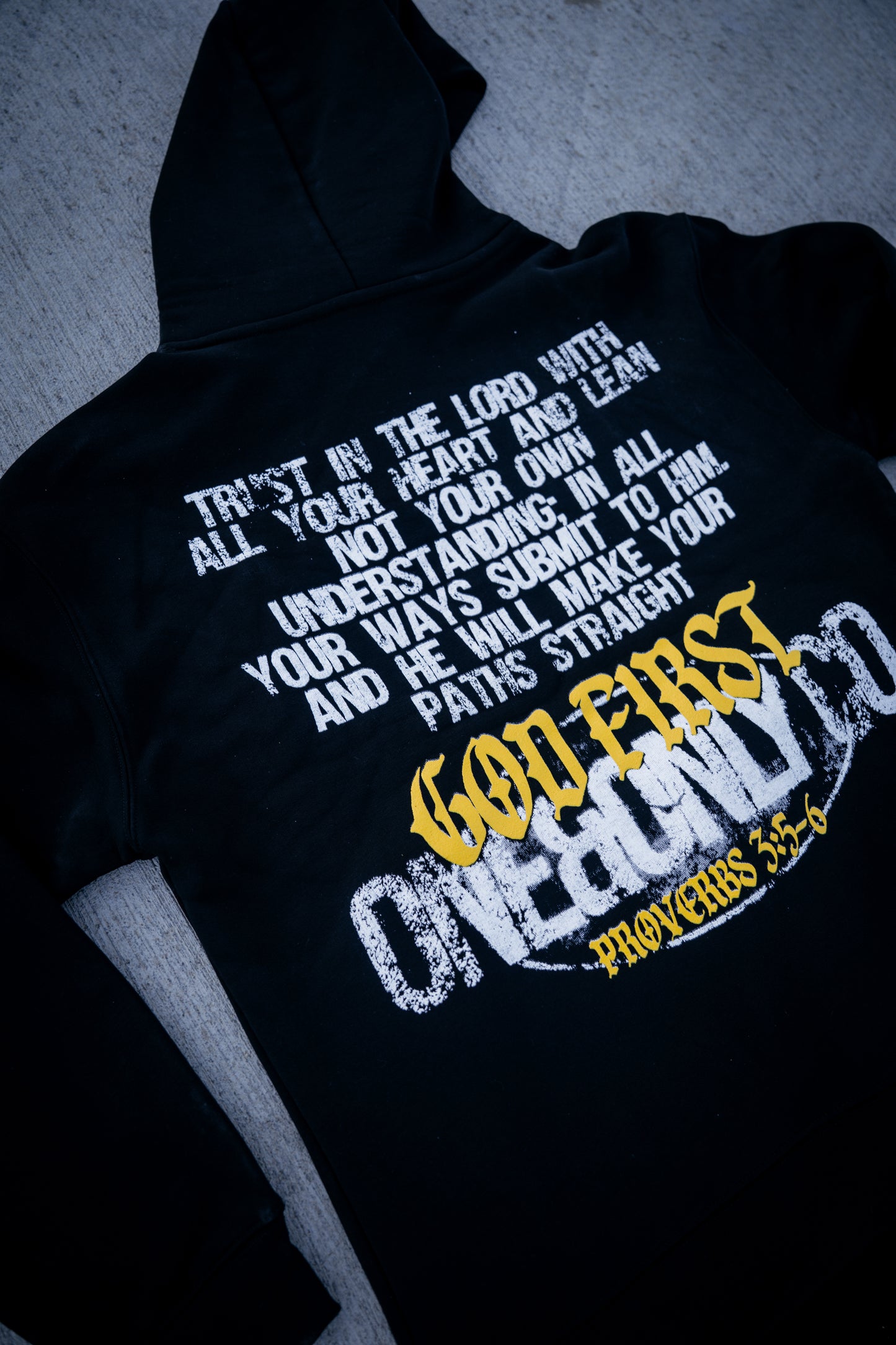 GOD FIRST HOODIE