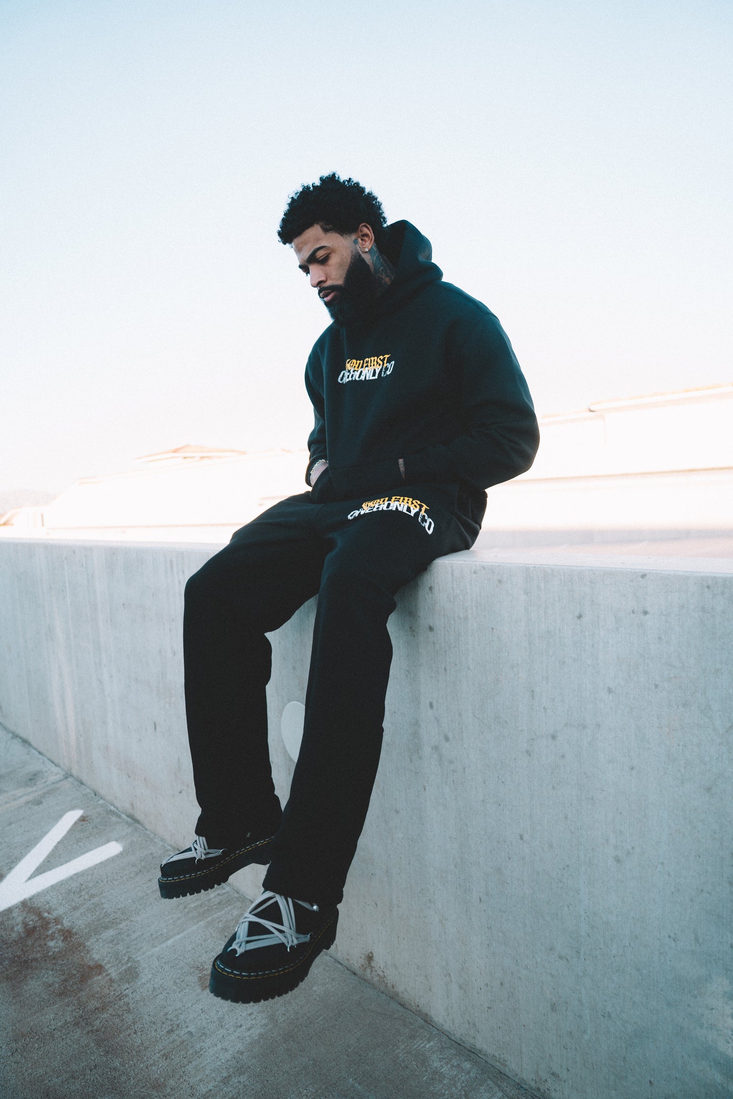 GOD FIRST SWEATPANTS